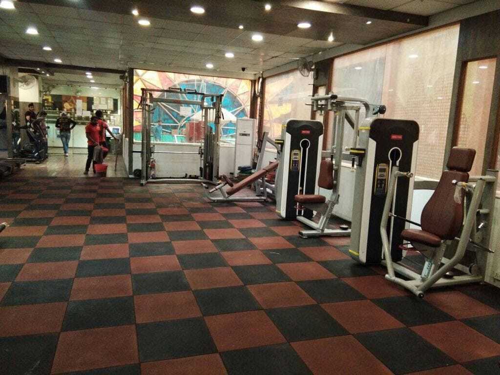 Gym Rubber Tiles - Recycled Rubber (Sbr), 20x20 Inch / 1x1 Meter, Multi-color, 08mm To 50mm Thickness | Non-slip, Shock Absorbent, Indoor/outdoor Use