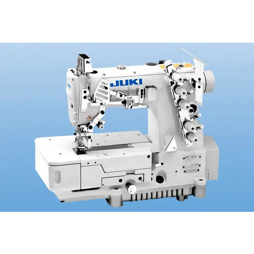 White Juki Flatlock Sewing Machine