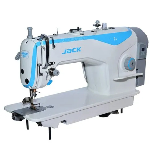 White Motor Operated Sewing Machine
