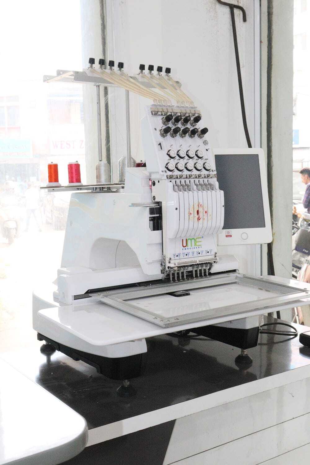 Ume 14.4/8 Computerized Embroidery Machine - Power: 110v/60hz And 200v/50hz Volt (V)