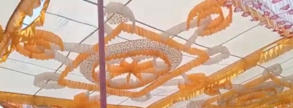 Strong Fabric Tent Ceiling Decorations - Attributes: Quick Dry