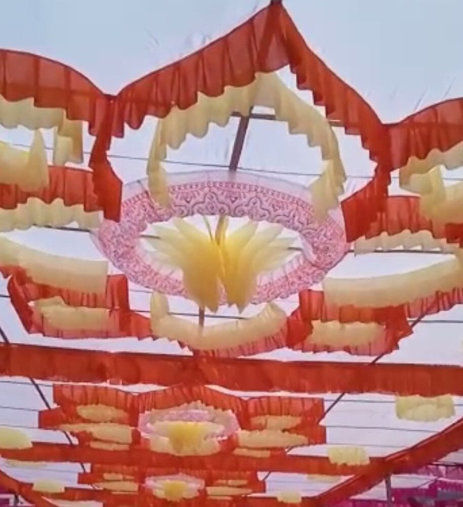 Strong Fabric Tent Ceiling Decorations - Attributes: Quick Dry
