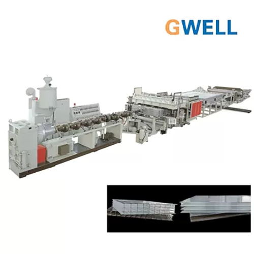 White Polycarbonate Sheet Extruders Machine