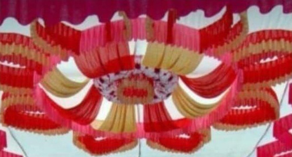 Wedding Pandal Decoration - Attributes: Quick Dry