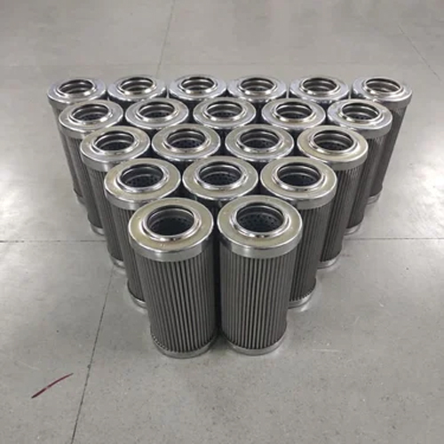 Hydraulic Oil Filter - Stainless Steel, Round Shape, Silver Color, Various Sizes | Designed to Maintain System Cleanliness and Performance