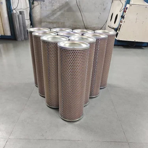 Industrial Hydraulic Filter - Stainless Steel, Various Sizes Available , Sleek Silver Design for Industrial Machinery