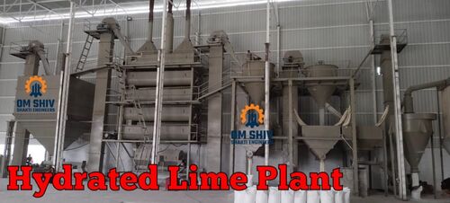 Hydrated Lime Plants - Stainless Steel Design | Agricultural Application, Durable Performance, Optimized for Soil Improvement