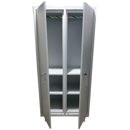 Double Door Steel Almirah - Color: As Per Requirement