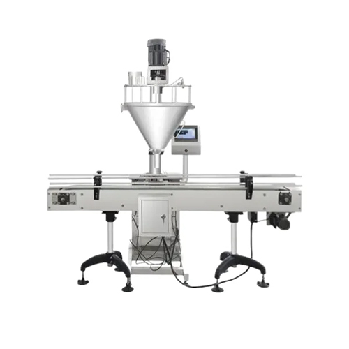 Auger Powder Filling Machine - Stainless Steel | Automatic Operation, High Performance, ECO Friendly, High Efficiency, Stable Performance, Computerized System, Silver Finish