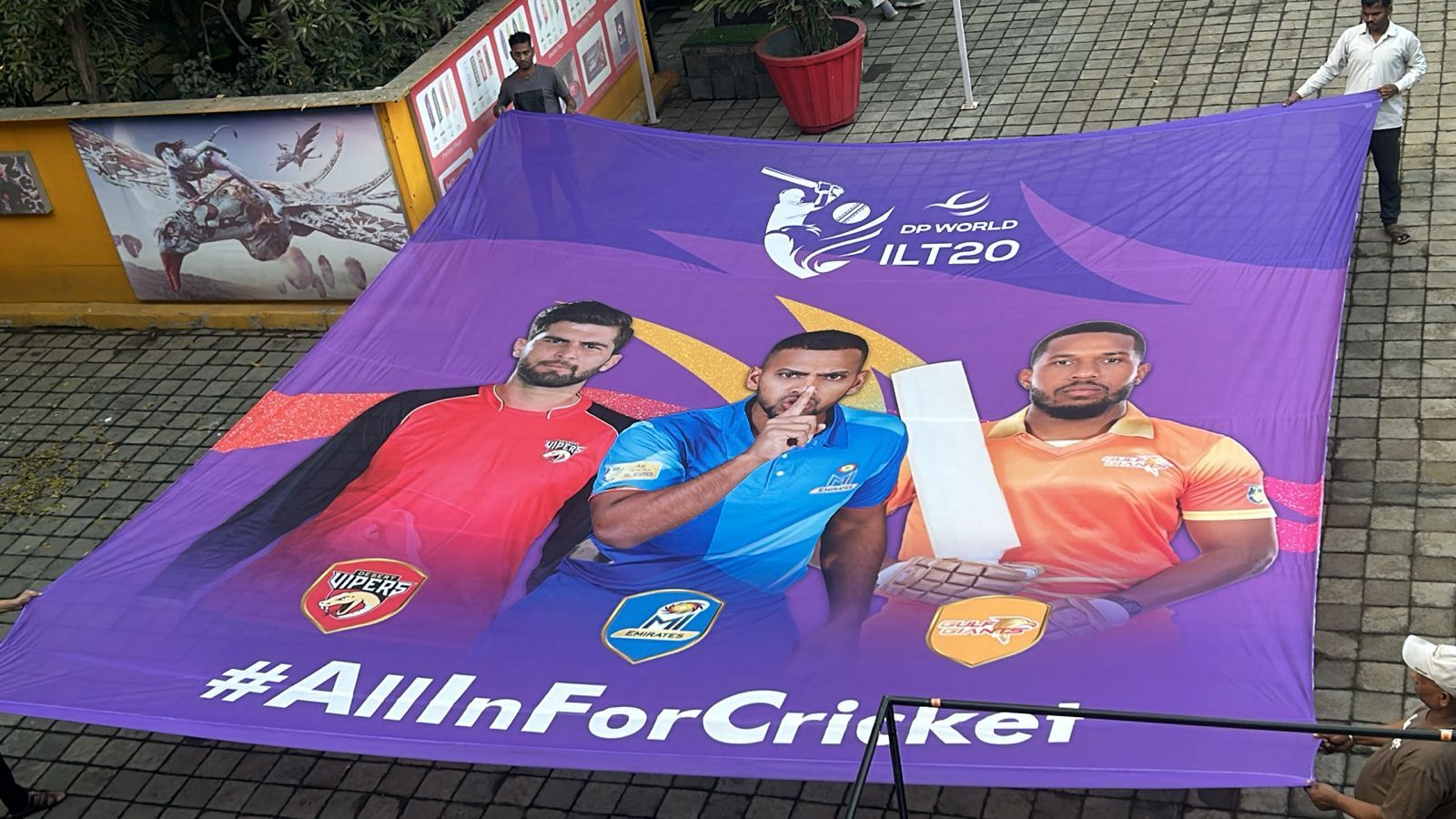 Flying Indoor Banner