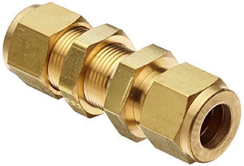 Brass Compression Fitting Bulkhead