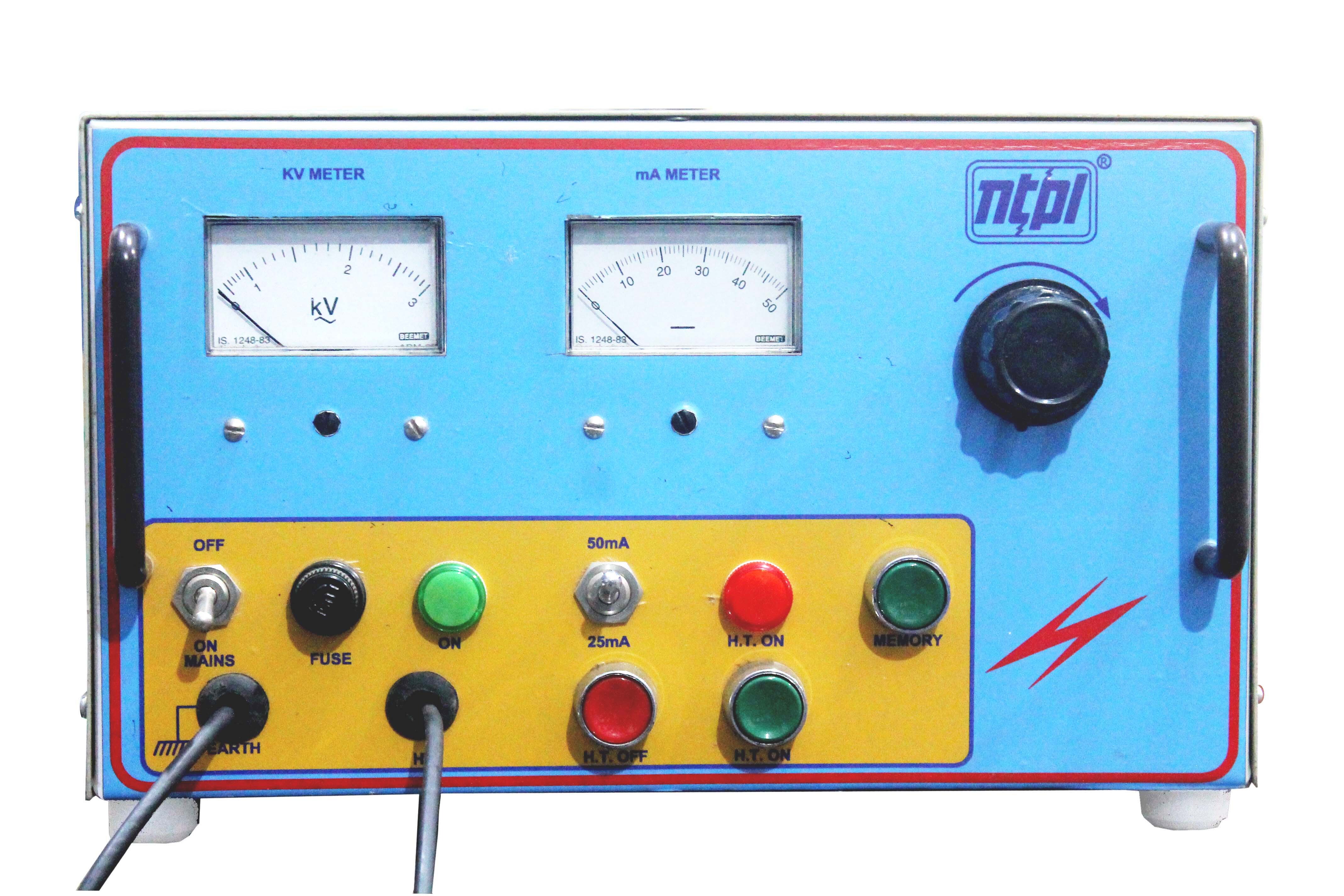 Ac Breakdown Voltage Test Set - Color: Light Grey