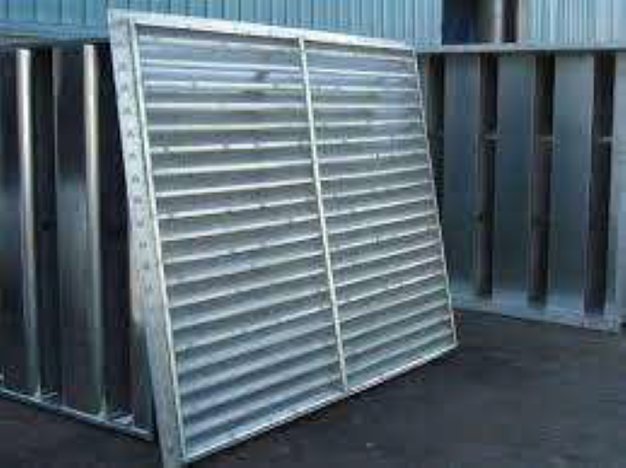 Ventilation Louvers - Color: As Per Requirement