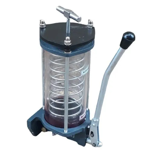 Dual Line Manual Grease Pump - Stainless Steel, Sealed Suction Type | Durable First-Class Design for Industrial Applications