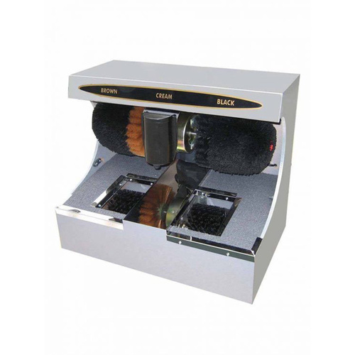 Automatic Shoe Shine Machine - Color: Chrome