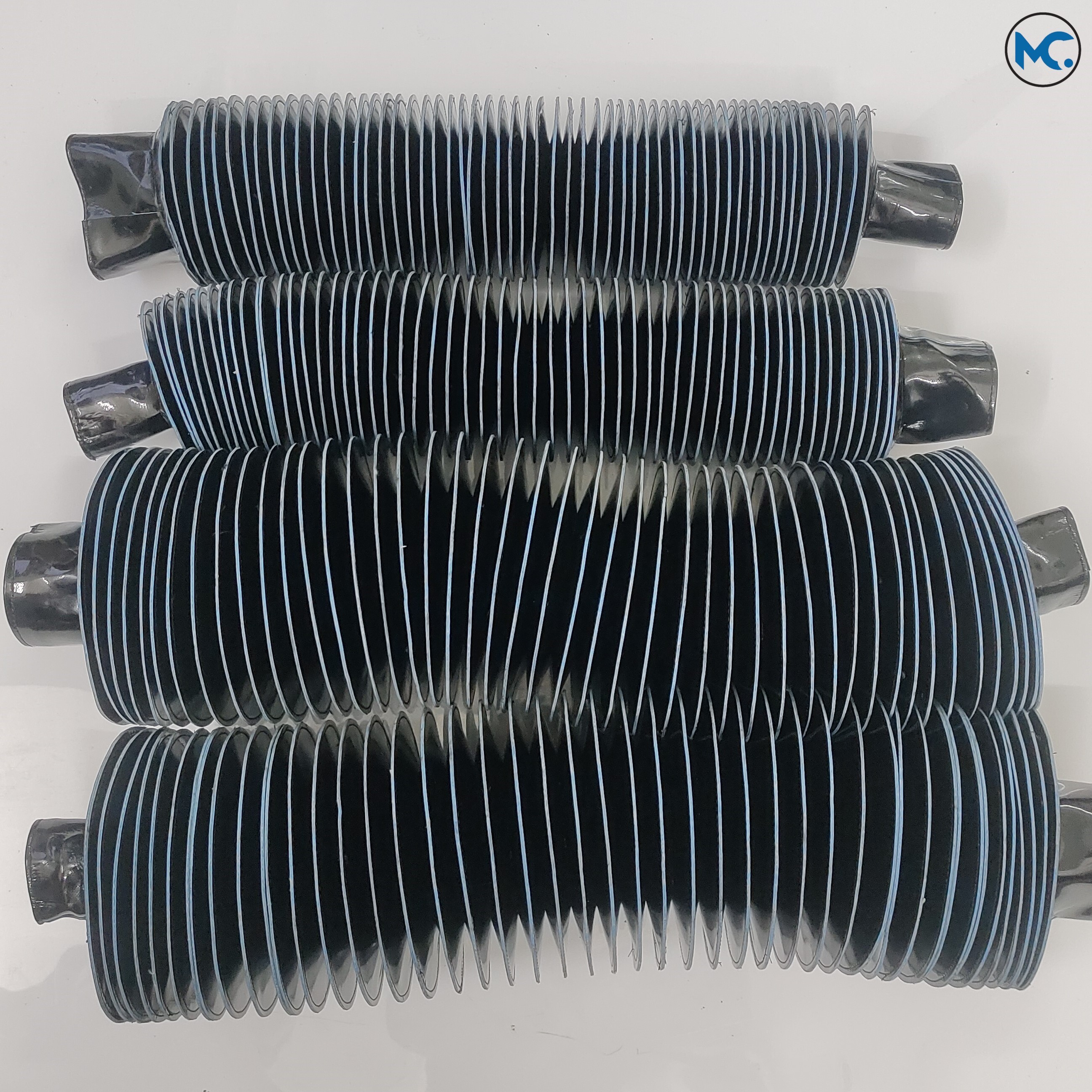 Circular Bellows - Custom Size, Black Color, Flexible Shielding | Durable Design, Easy Installation, Versatile Applications, Cost-effective Solution