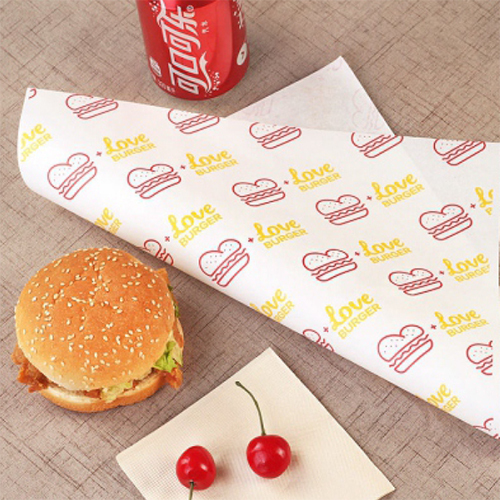 Printed Burger Paper