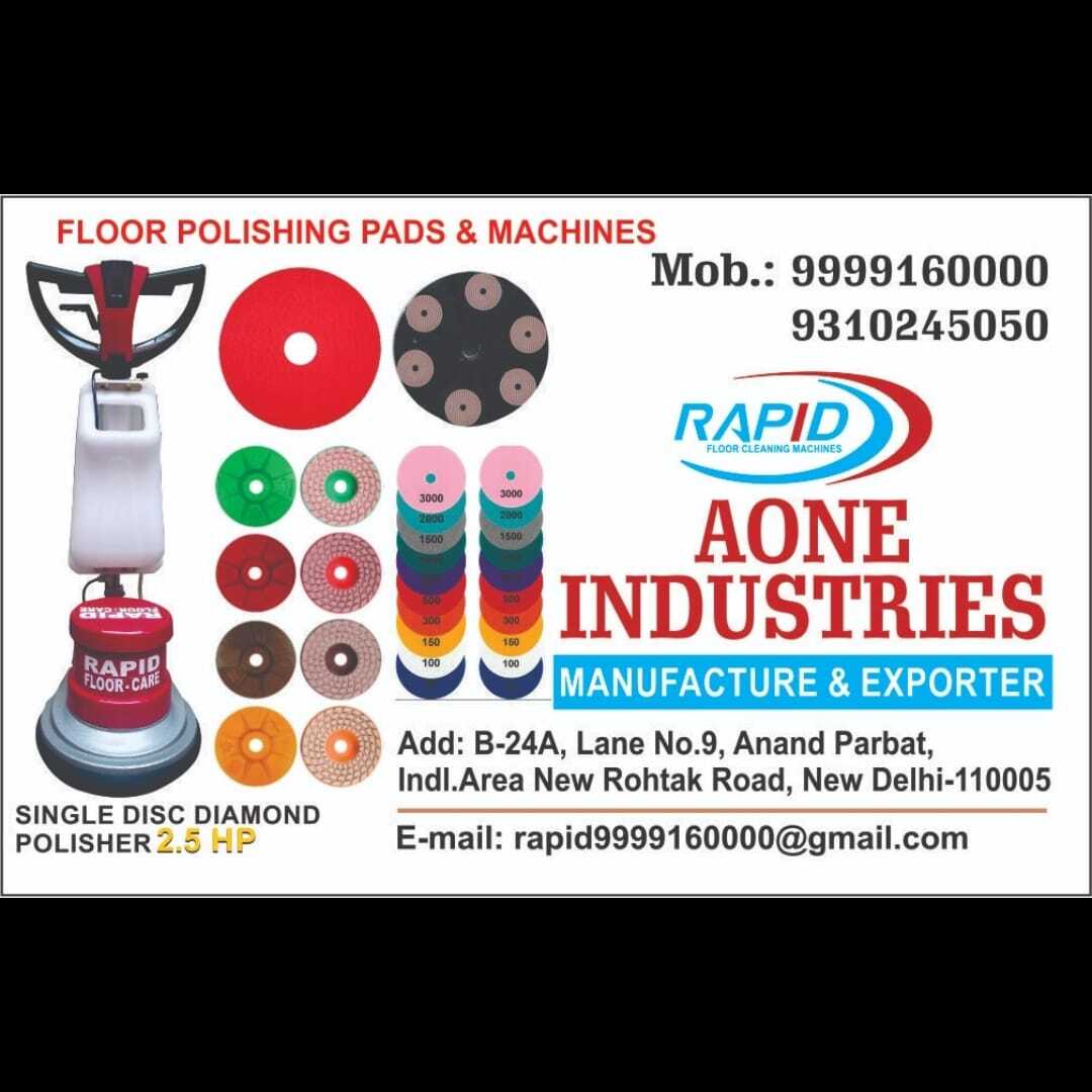 Floor Polisher Machine - Color: Red