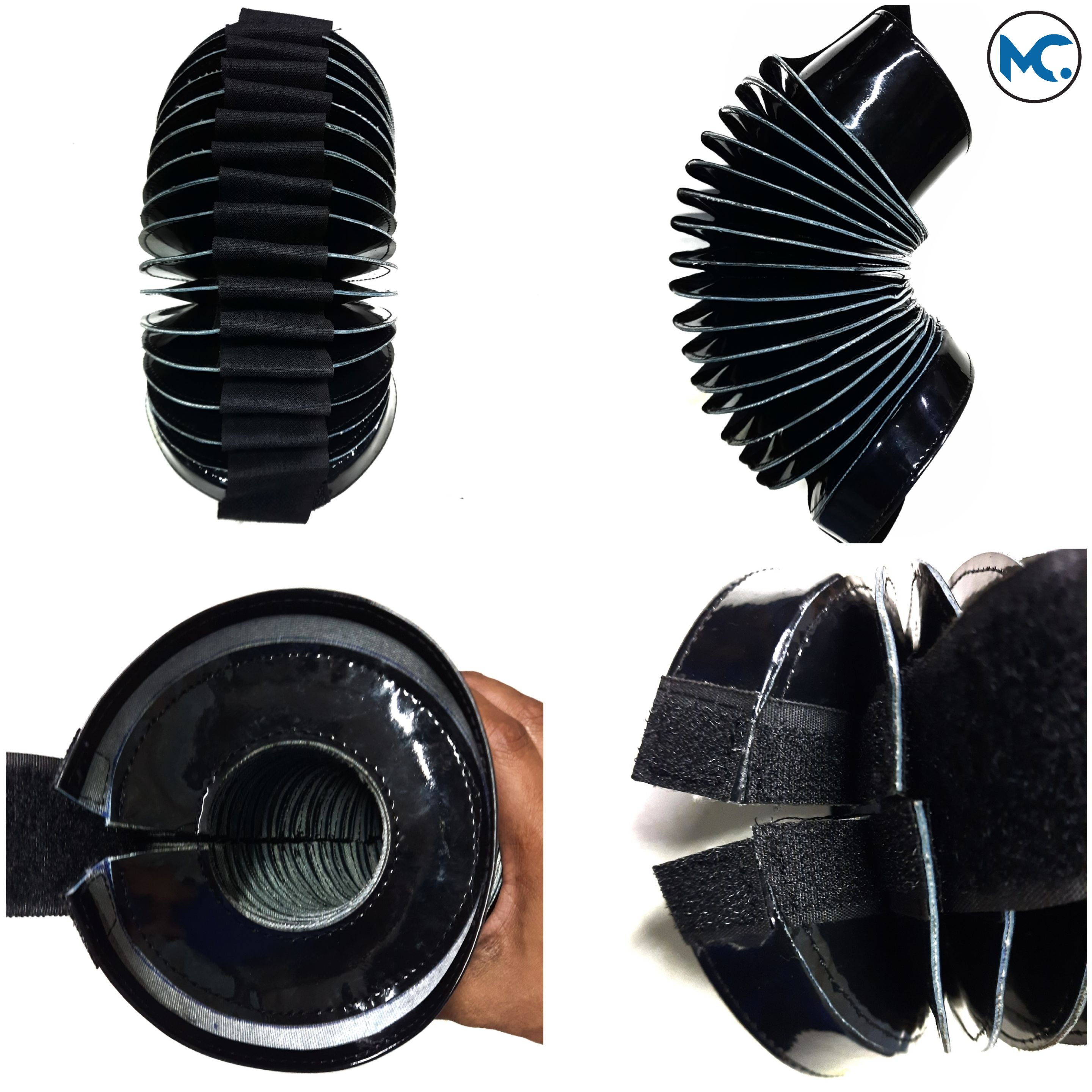 Black Split Type Bellows