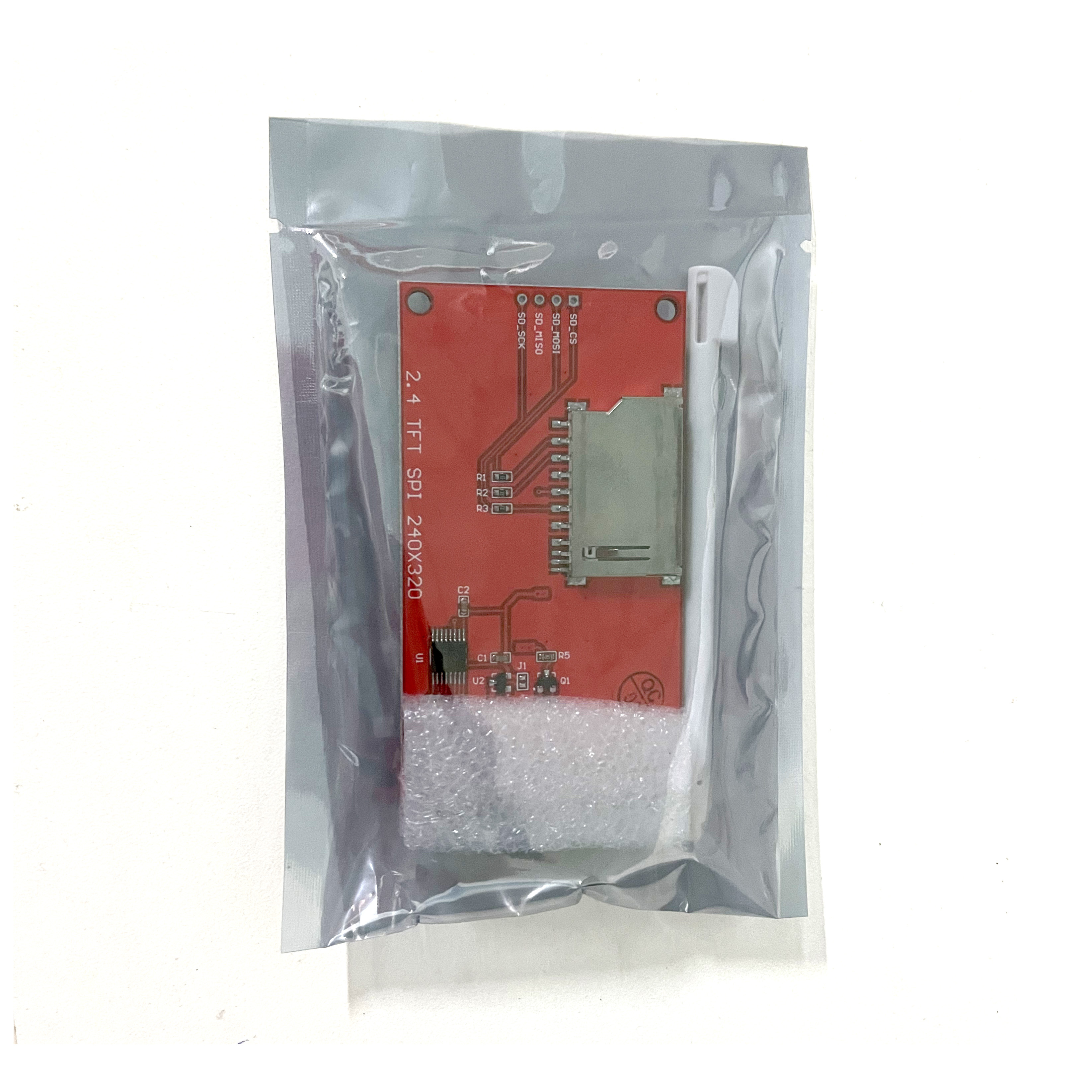 2.4 Inch 320x240 Ili9341 4-wire Spi Tft Lcd Module - 16bit Rgb 65k Color, Sd Card Slot, Touch Function, Military-grade Stability, Sample Programs Provided