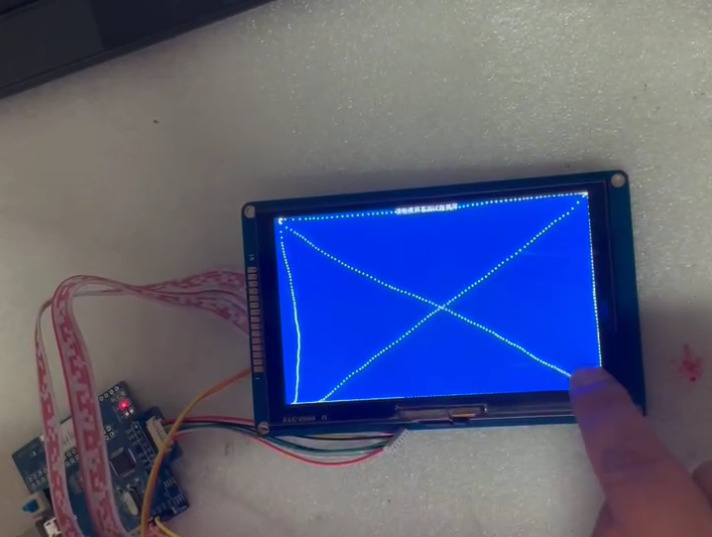 Custom 5.0 Inch Spi Capacitive Touch Screen Tft Lcd Display Module