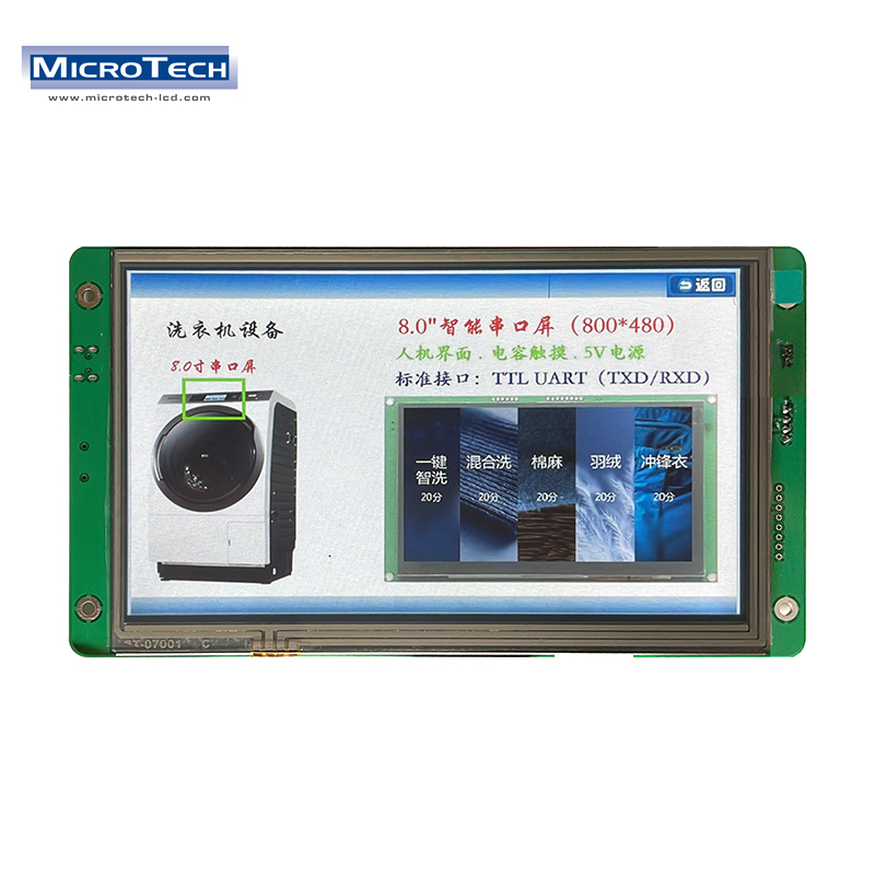 500 Brightness Spi 7.0 Inch Tft Lcd Module With Pcba Board - 1024x600 Resolution, 16.2m Colors, Ttl Uart Interface, Sunlight Readable Touch Options