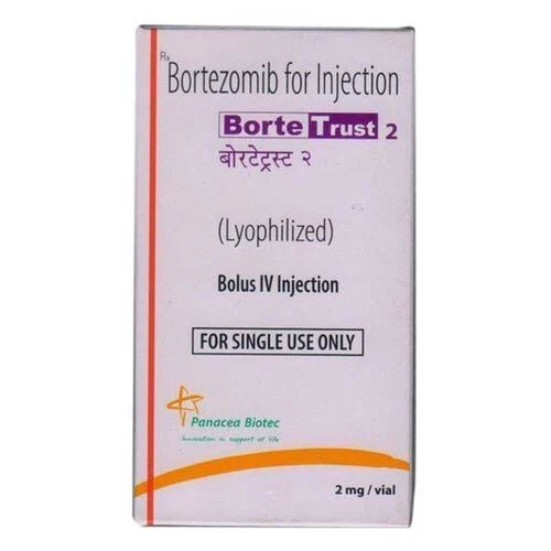 Bortezomib - 2 mg/Vial Liquid Injection | Recommended For Bolus IV Injection, Suitable For Adults, Store In Dry & Cool Place