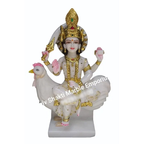 Durable White Marble Goddess Statue