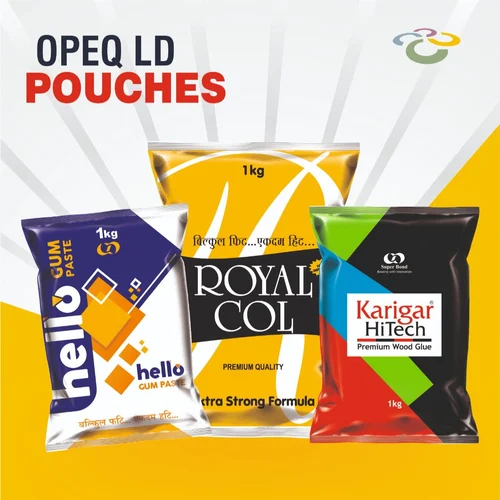 Opeq LD Packaging Pouch - PVC Material, Various Sizes Available, Multilayer Lamination, Different Colors, Embossed Surface Handling, Warranty Included