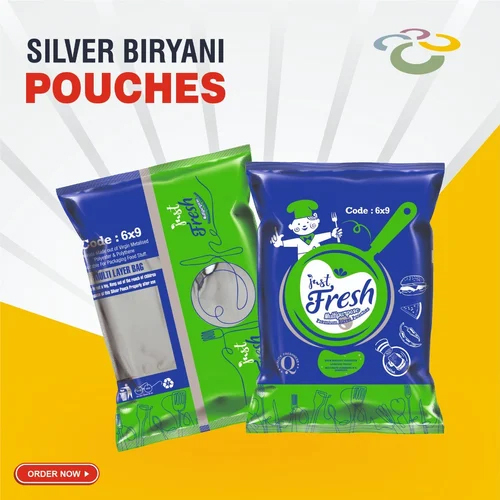 Different Available Biryani Packaging Pouch