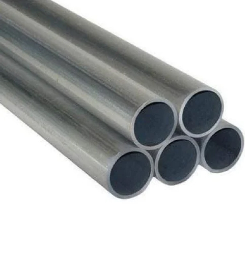 304 Stainless Steel Round Pipe - 2 Inch Diameter, 3 mm Thickness, Polished Silver Finish | Industrial Grade, Corrosion Resistant, Warranty Included