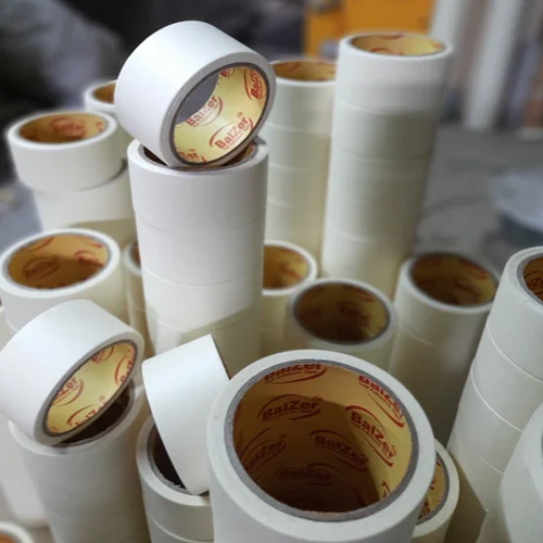 White Paper Masking Tape Length: 20 Meter (M)