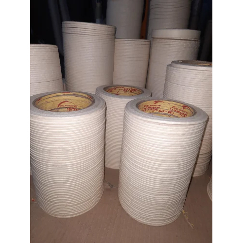 6mm Masking Tape - Paper Material, 100mm Width, 6mm Thickness, 50m Length | Versatile White Tape for Precision Masking, Labeling & Packaging