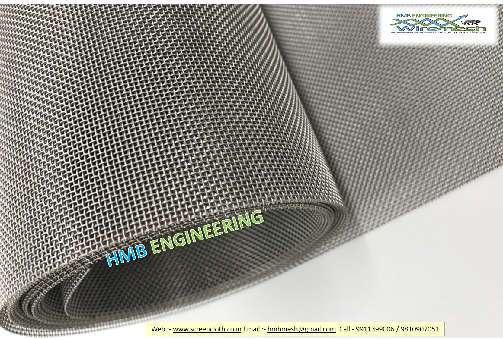 Steel Wire Mesh - Color: Silver