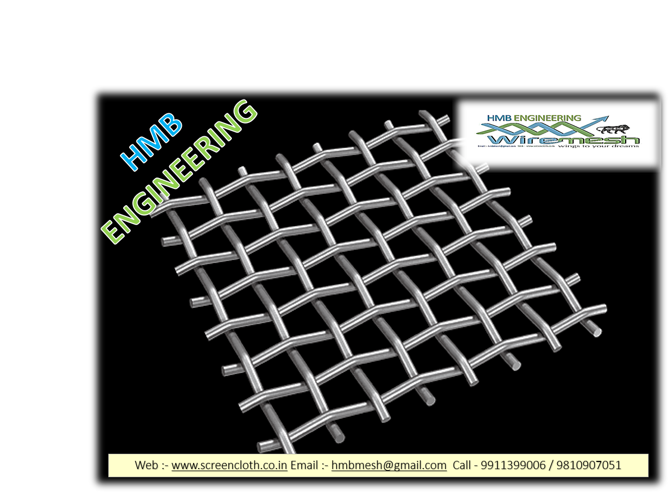 Steel Wire Mesh - Color: Silver