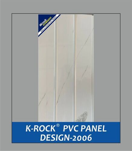 K-rock Pvc Panel Two Groove Design 2006