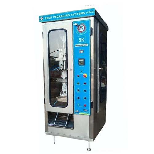 Liquid Pouch Packing Machine - Stainless Steel, 1000x1000x2200 mm | 440V, 3500W Electric Drive, Automatic Grade, 1 Year Warranty