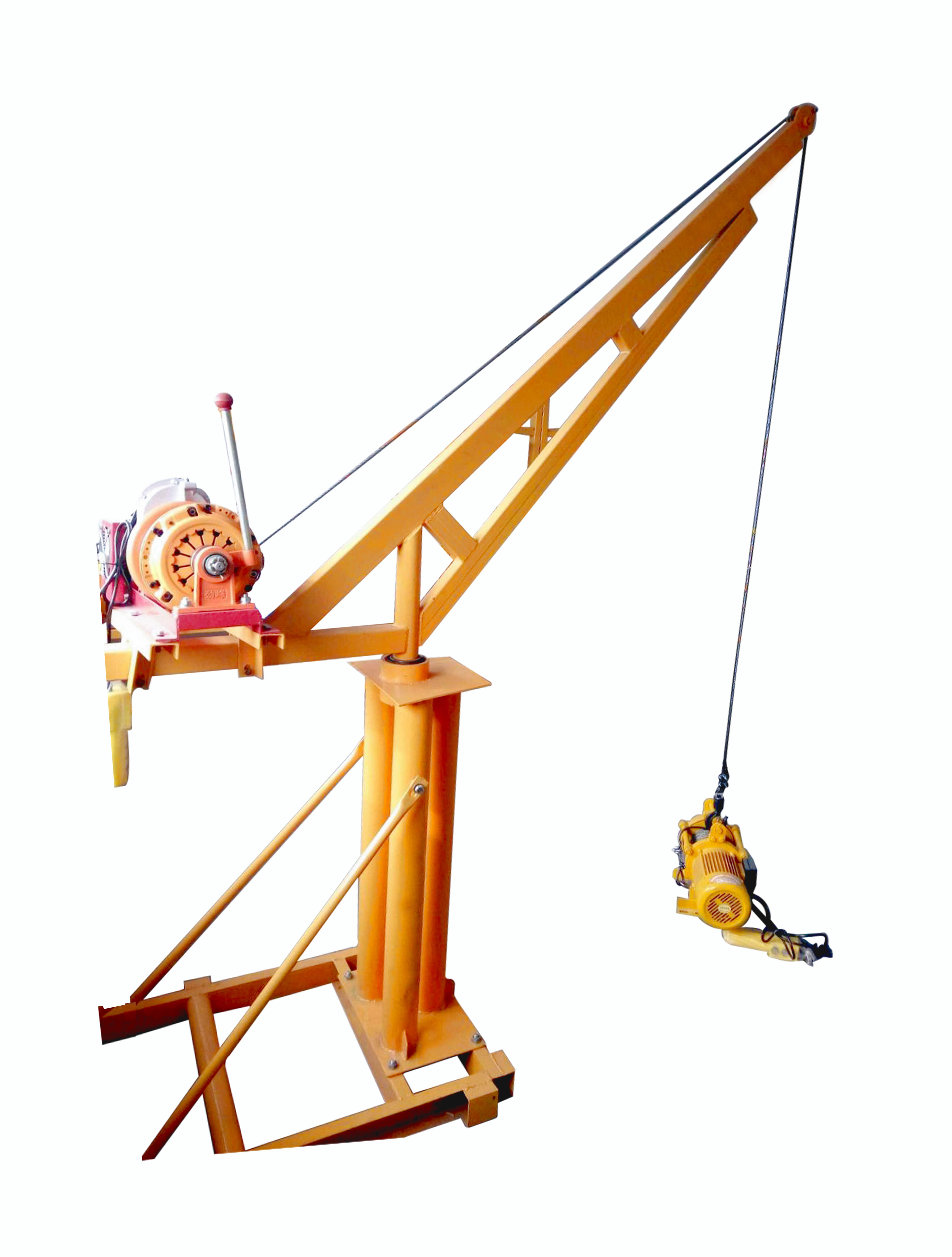 Liftit Mini Construction Crane - Color: Yellow