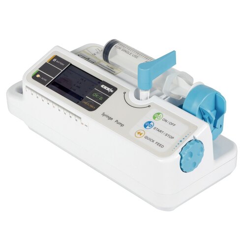 Infusion Pump - 280mm x 210mm x 130mm, White Polypropylene with Purge & Bolus Functions, Precision Delivery Up to 1500ml/h