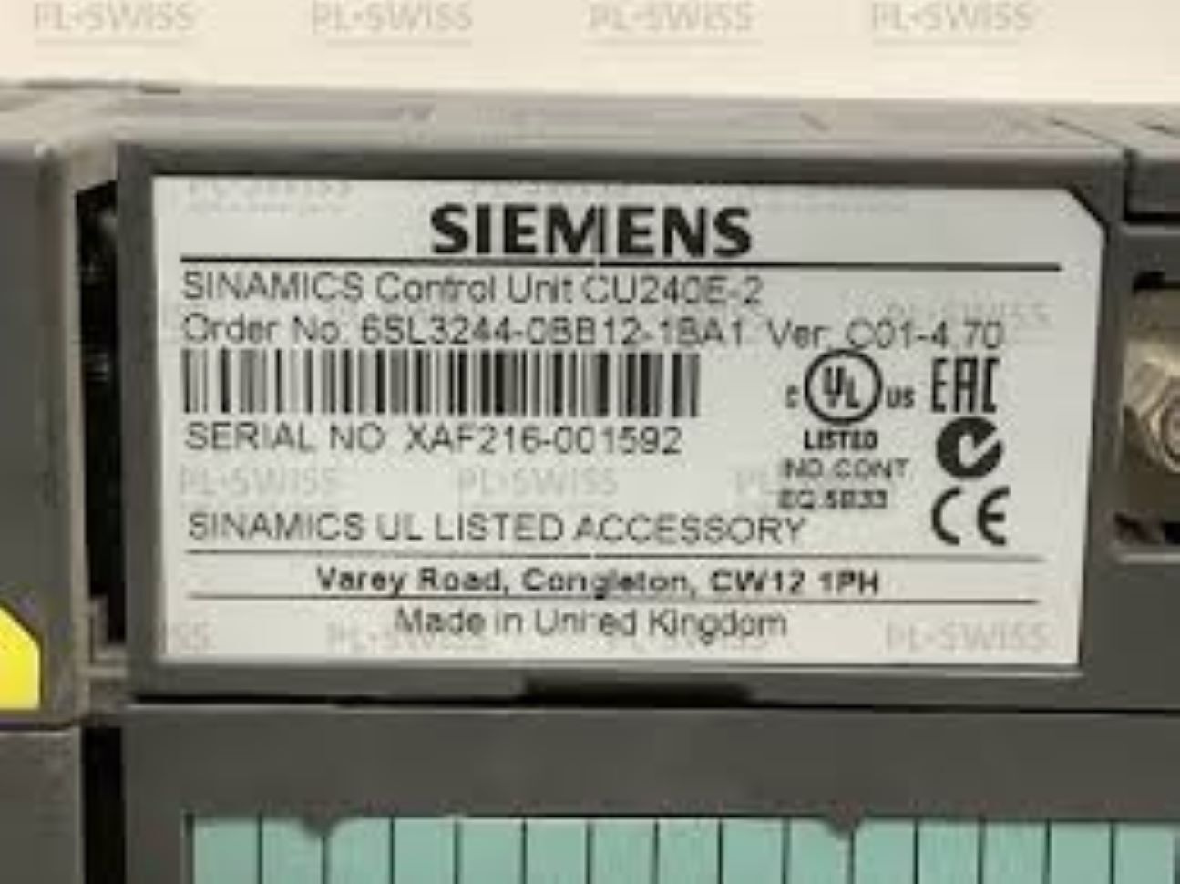 6sl32440bb121ba1-siemens Programmable Logic Controller - Dimension (L*w*h): 3.661 X 9.449 X 2.677 Millimeter (Mm)