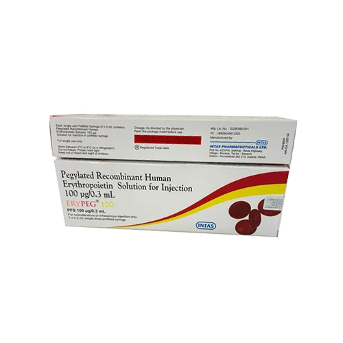 Liquid Peglated Recombinant Humanerythropoietin Solution For Injection