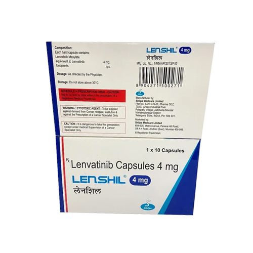 4mg Lenvatinib Capsules By R S Healthcare