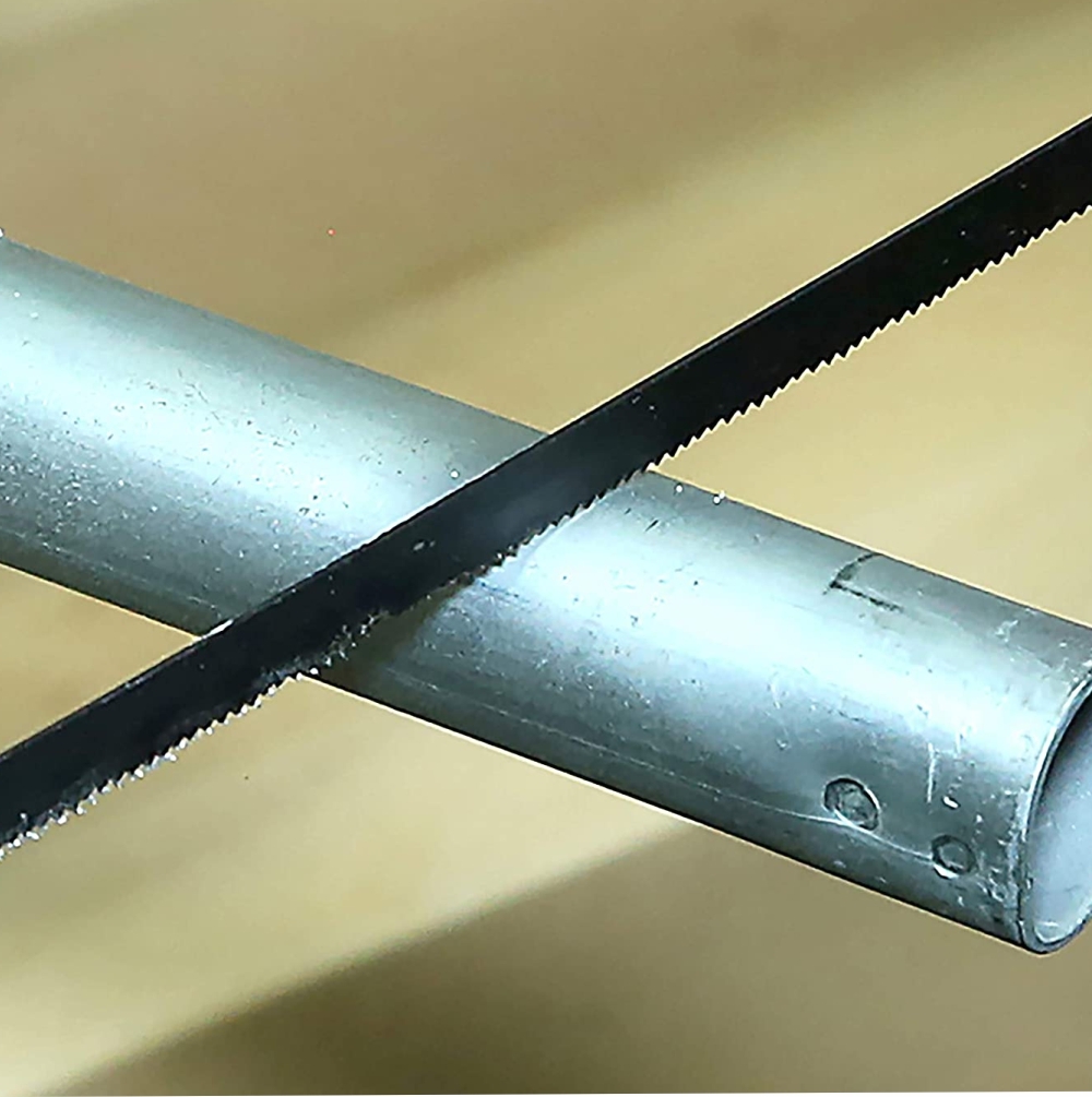 Magicut Junior Hacksaw Blades - High Carbon Steel, 6" Length X 0.40" Width X 32tpi, Black | Tough, Hardened & Tempered Teeth For Industrial Use