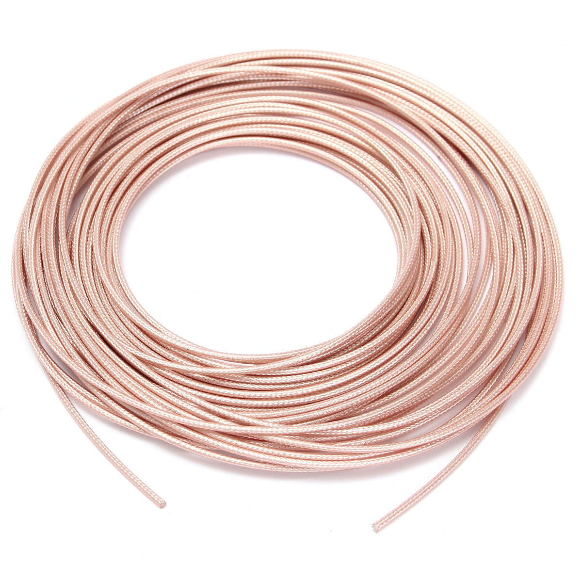 Fcpc - G652d 2mm Rg 316 Coaxial Cable | Lszh Armored, Yellow Jacket, Heat Proof, 1.3mm Conductor Diameter, Pvc Frlsh Insulation