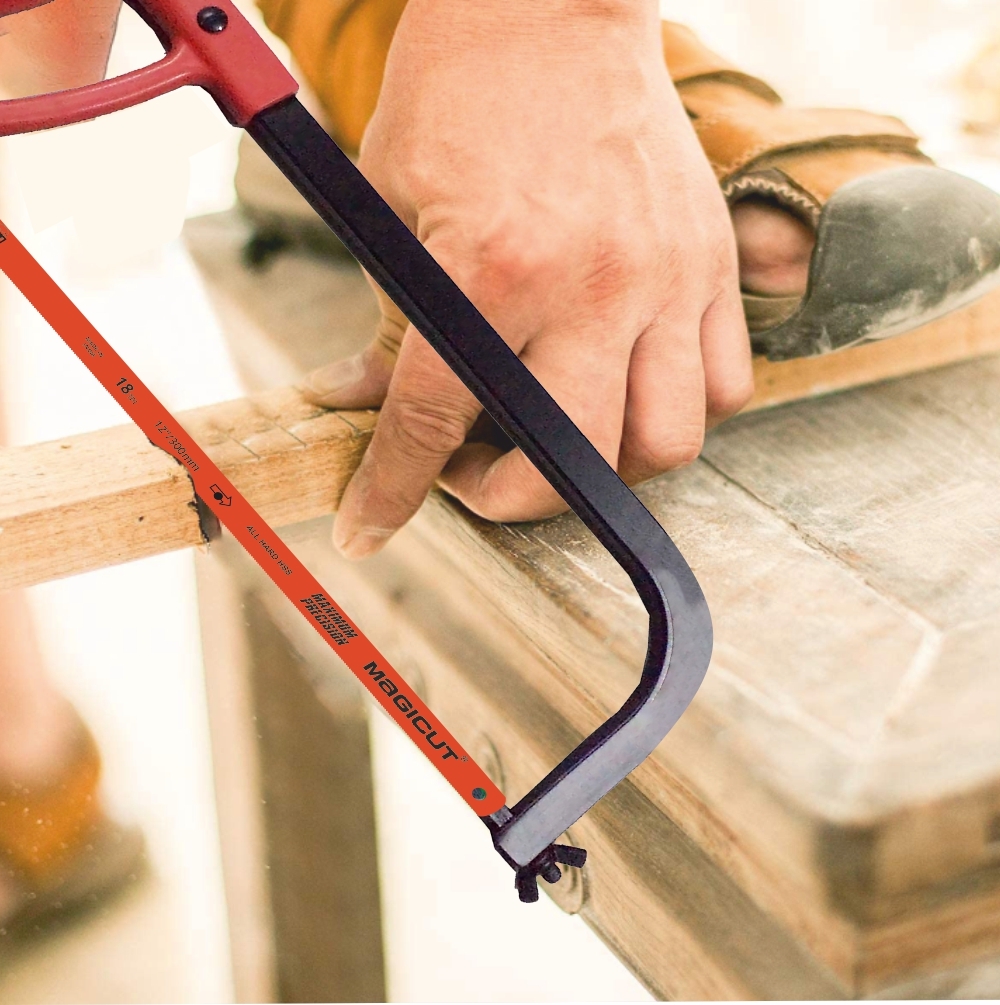 Red Magicut Hhf004 Aluminum Hacksaw Frame