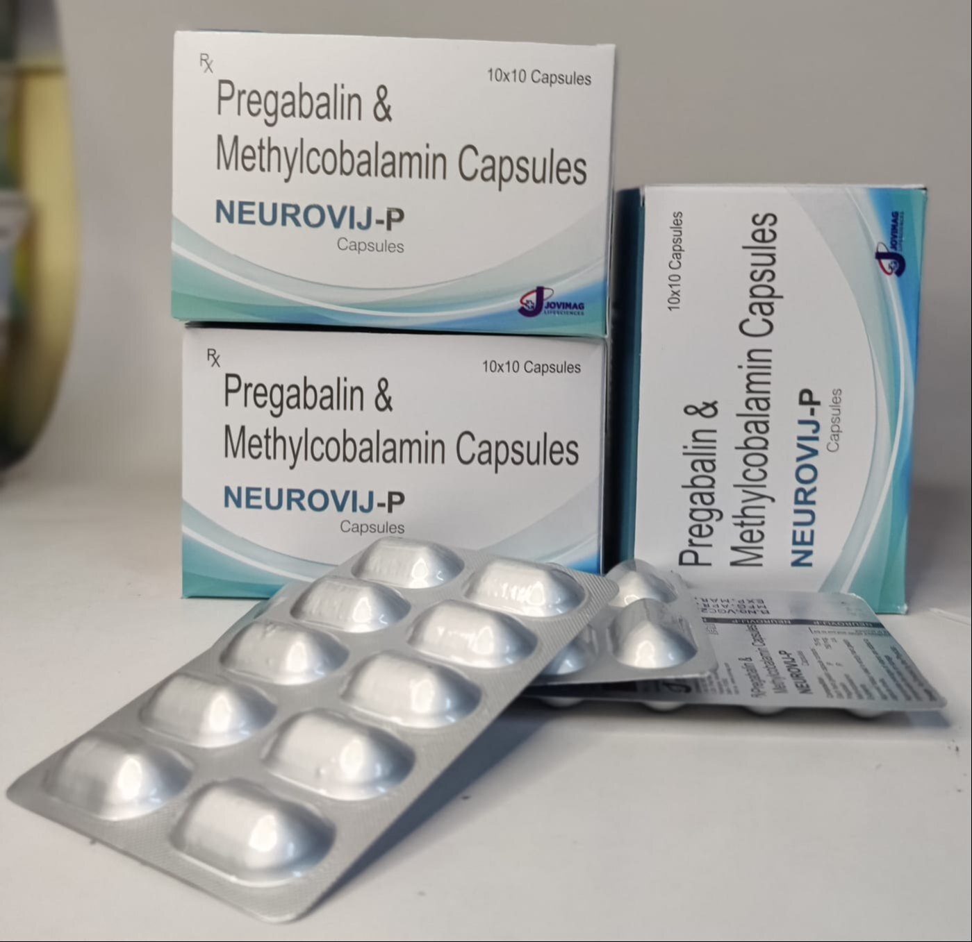Neurovij-p Capsules Pregabalin And Methylcobalamin Capsules