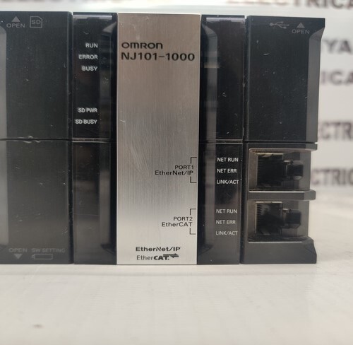 Omron Nj101-1000 Cpu Unit