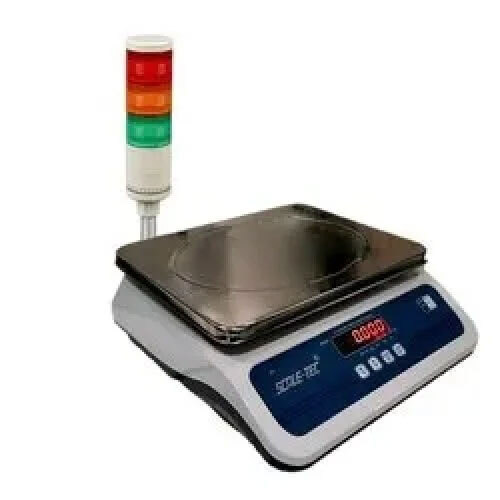 Electronic Scale - Steel, Digital Display , White Color Finish and Precision Measurement