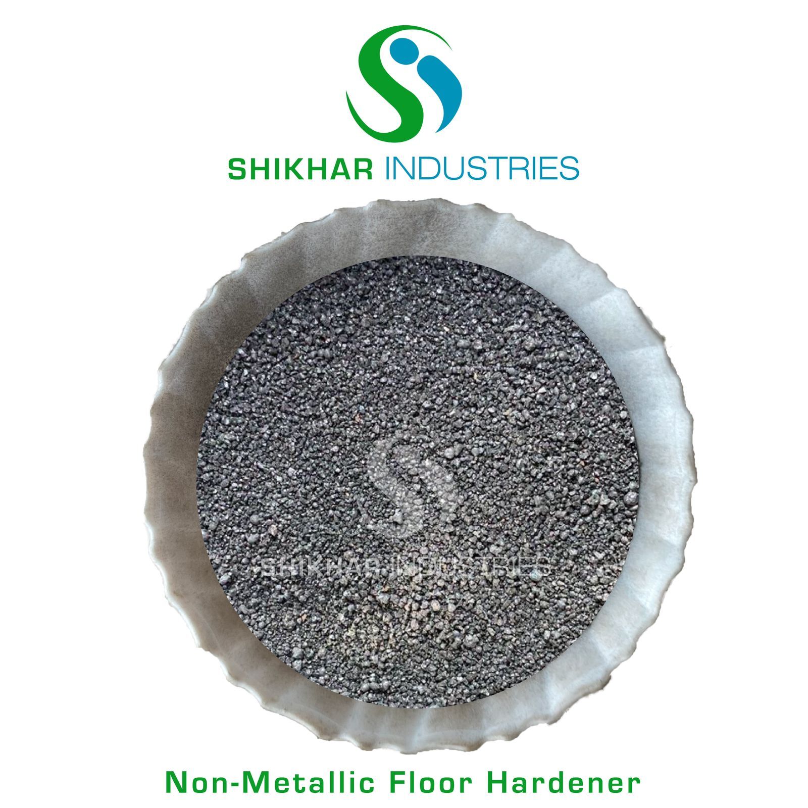 Non Metallic Floor Hardener - Powder, Low Density, Grey Color | Abrasion Resistance, Chemical Resistance, Durable Surface Finish