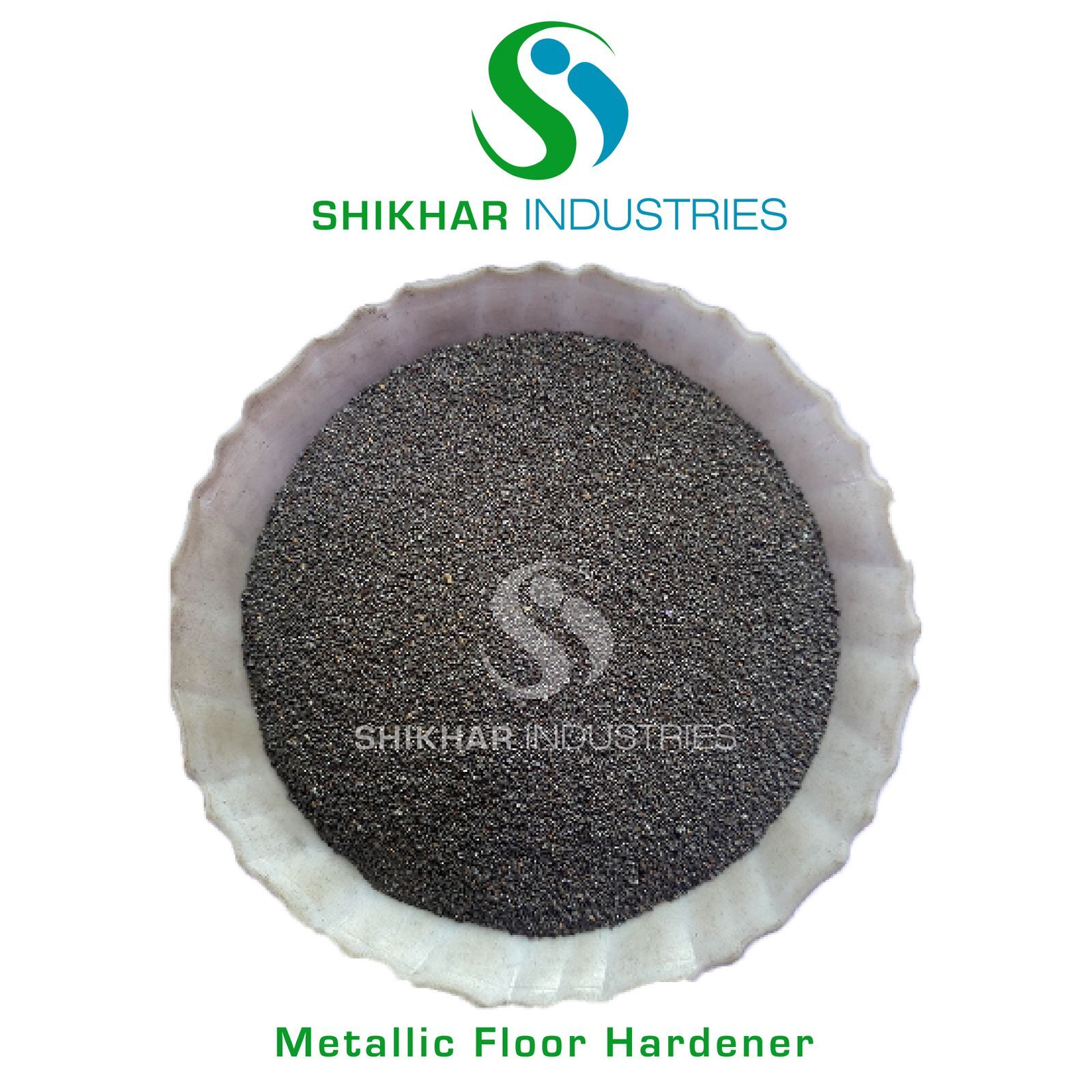 Metallic Floor Hardener - Iron Powder, Grey Color | Exceptional Durability, Strength Reinforcement & Aesthetic Brilliance